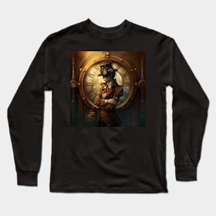 Steampunk Victorian Inventor Long Sleeve T-Shirt